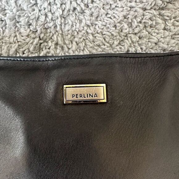 Perlina Black Leather Purse - Picture 2 of 7